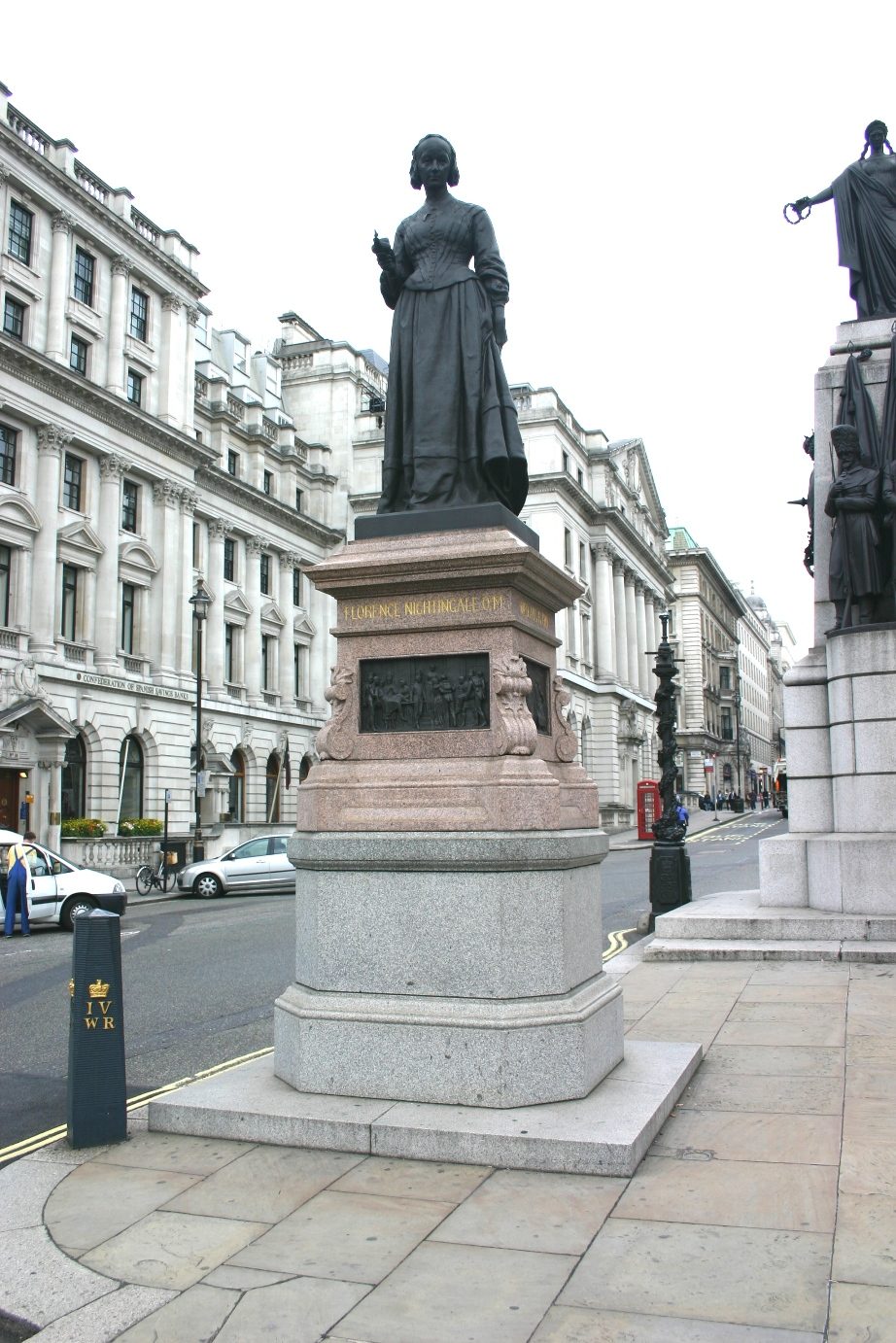 Florence Nightingale, Crimean War Memorial, London - 04.JPG